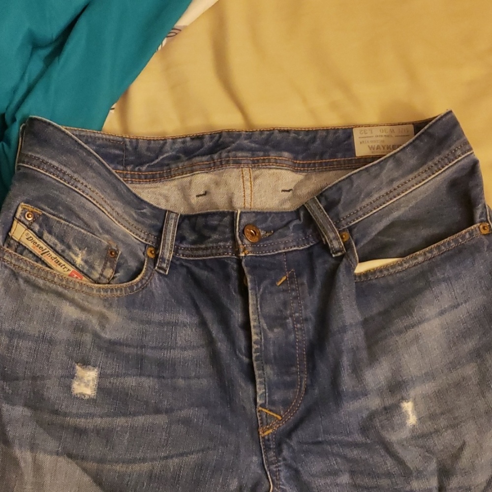 Diesel waykee straight leg jeans size 30 length 32